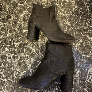 Zara sparkly booties